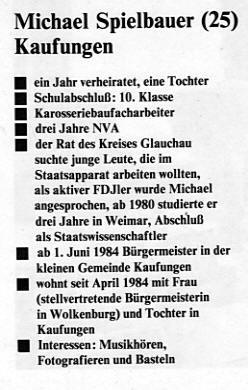 Michael Spielbauer - Bürgermeister