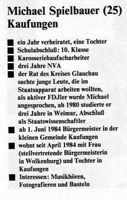 Michael Spielbauer - Bürgermeister